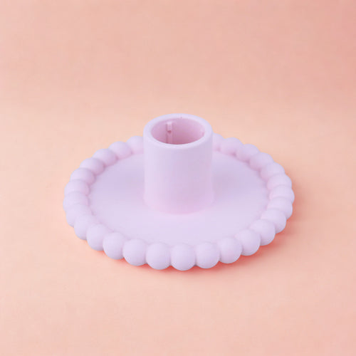 Bougeoir rose à bulles 🕯️ Wild Zouzou