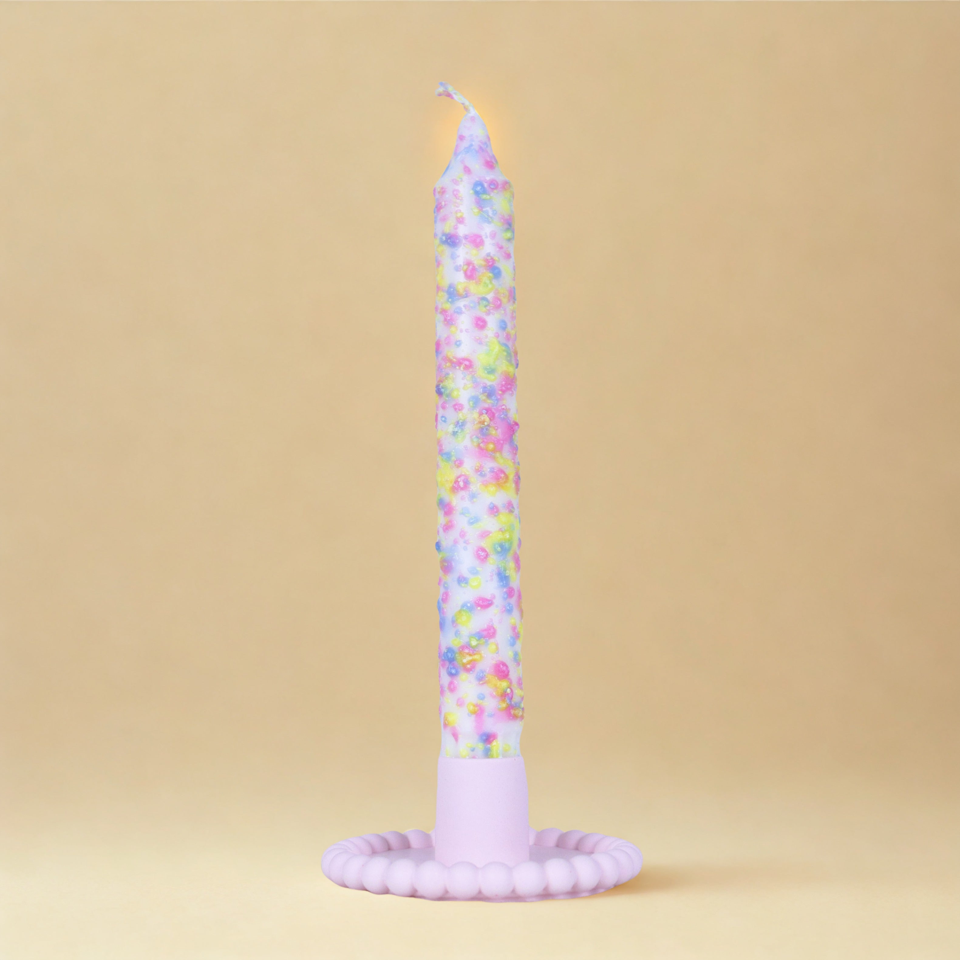 Bougie confettis Arc en ciel 🕯️ Wild Zouzou