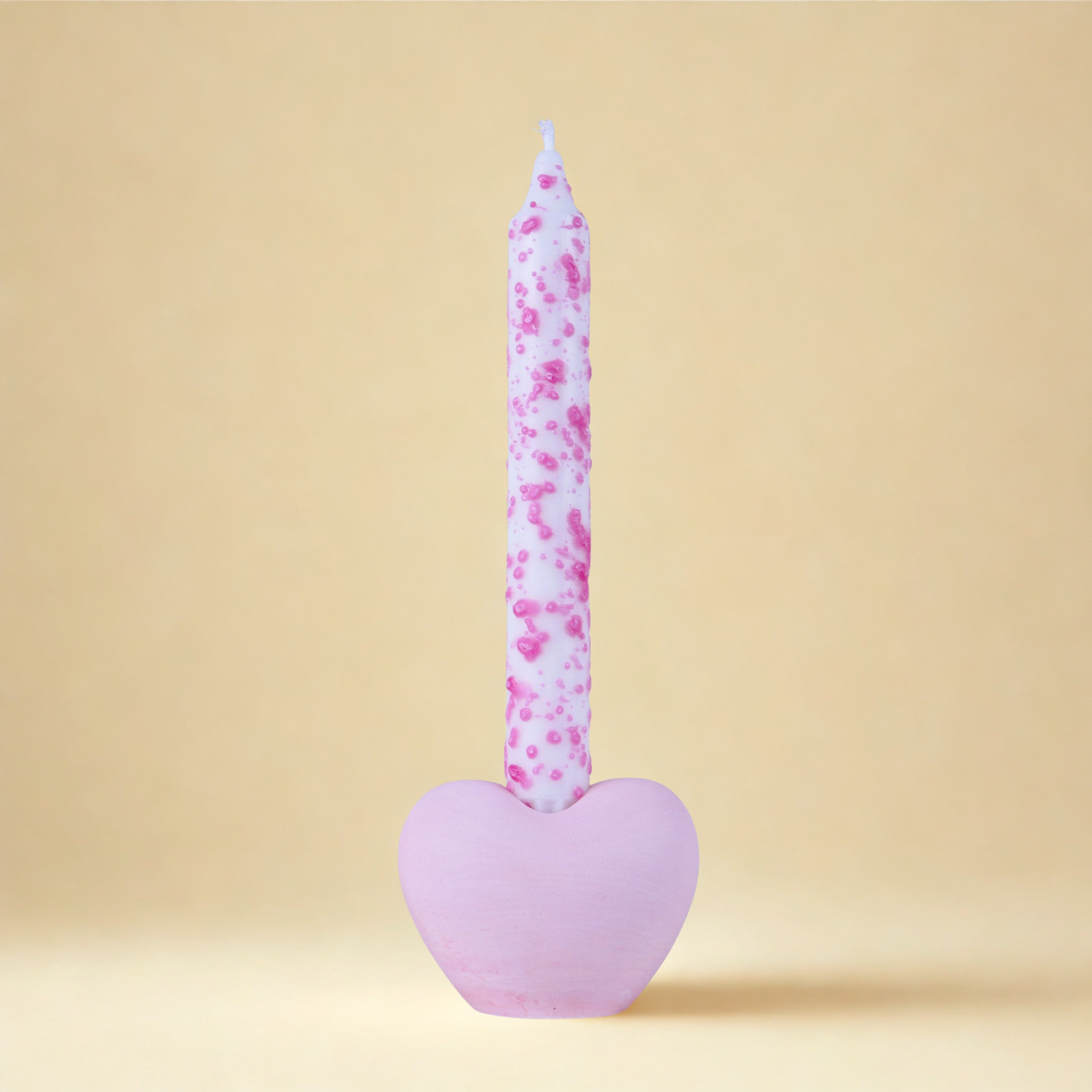 Bougie confettis roses 🕯️ Wild Zouzou
