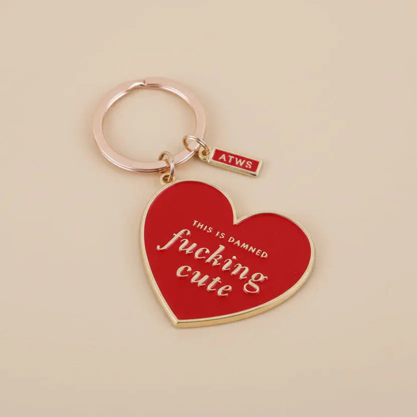 Porte clés "Fucking cute" ❤️ Wild Zouzou