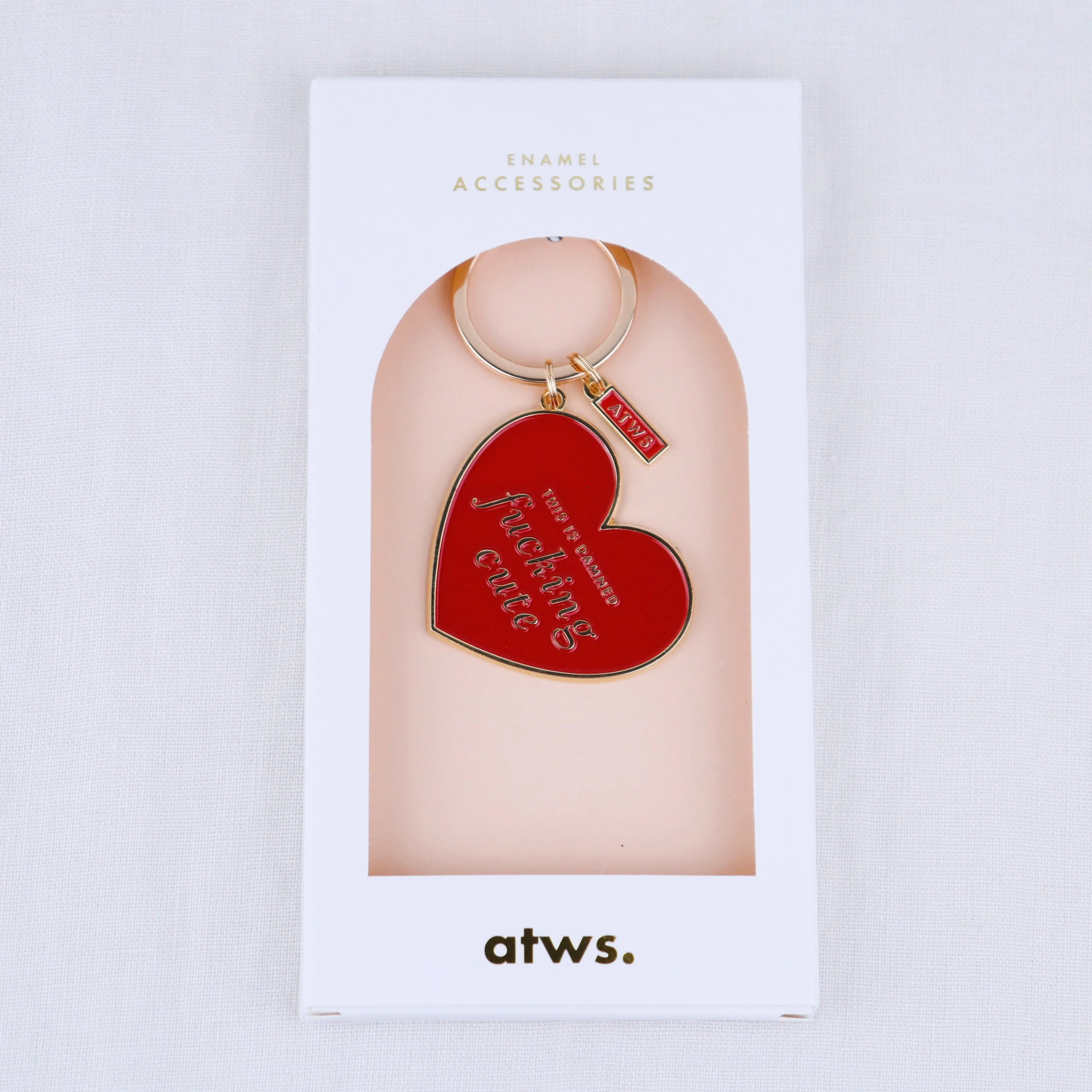 Porte clés "Fucking cute" ❤️ Wild Zouzou