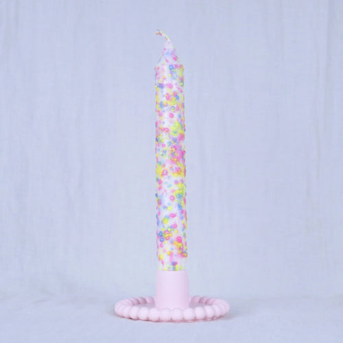 Bougeoir rose à bulles 🕯️ Wild Zouzou