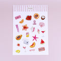 Planche de stickers "Summer girl" 🐚 Studio Louja