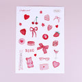 Planche de stickers Crafty girl 🎀 Wild Zouzou