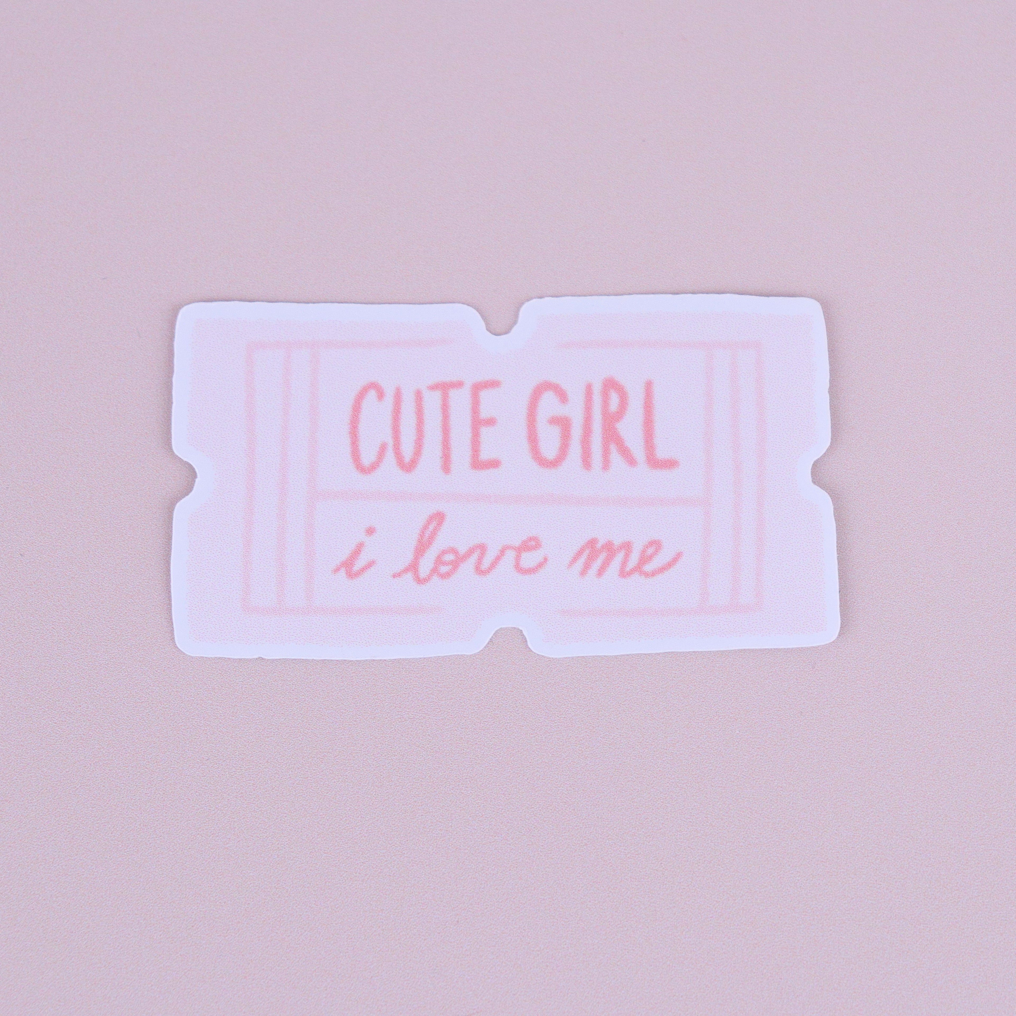 Sticker Cute Girl 🎀 Florence Papeterie