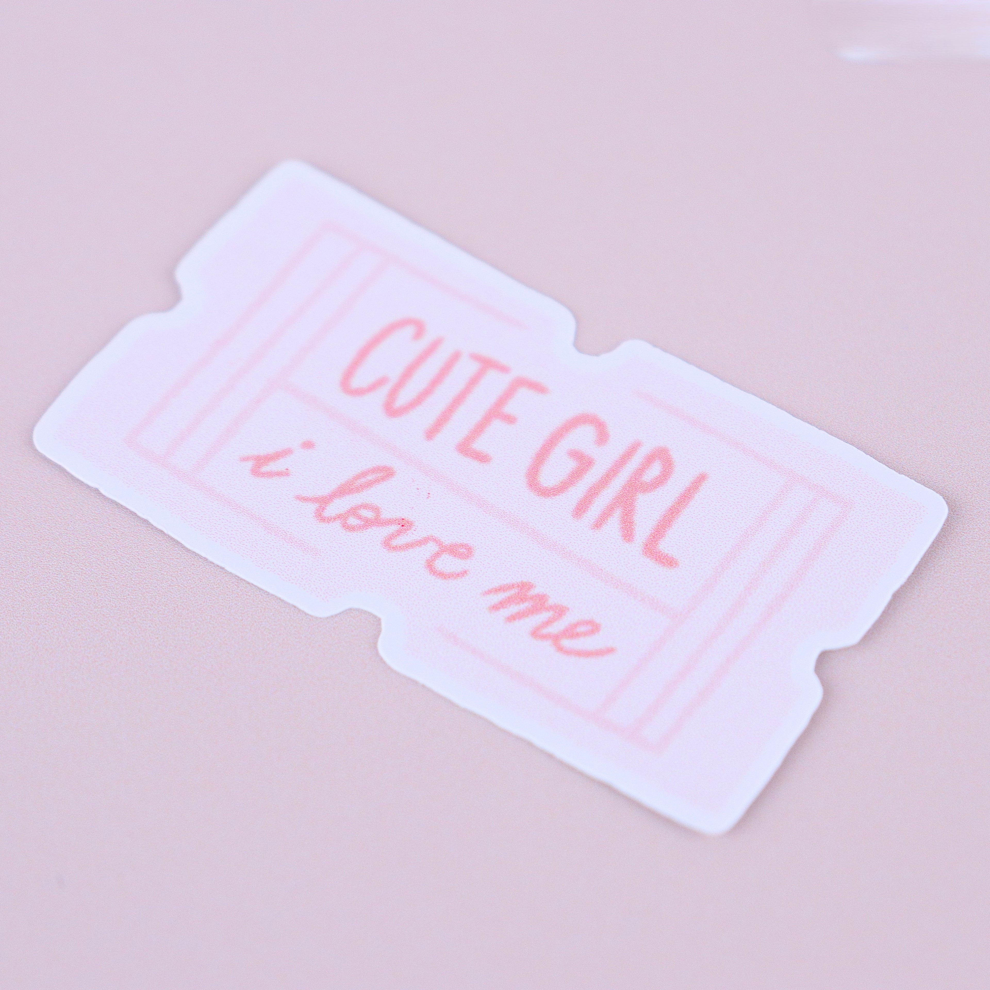 Sticker Cute Girl 🎀 Florence Papeterie