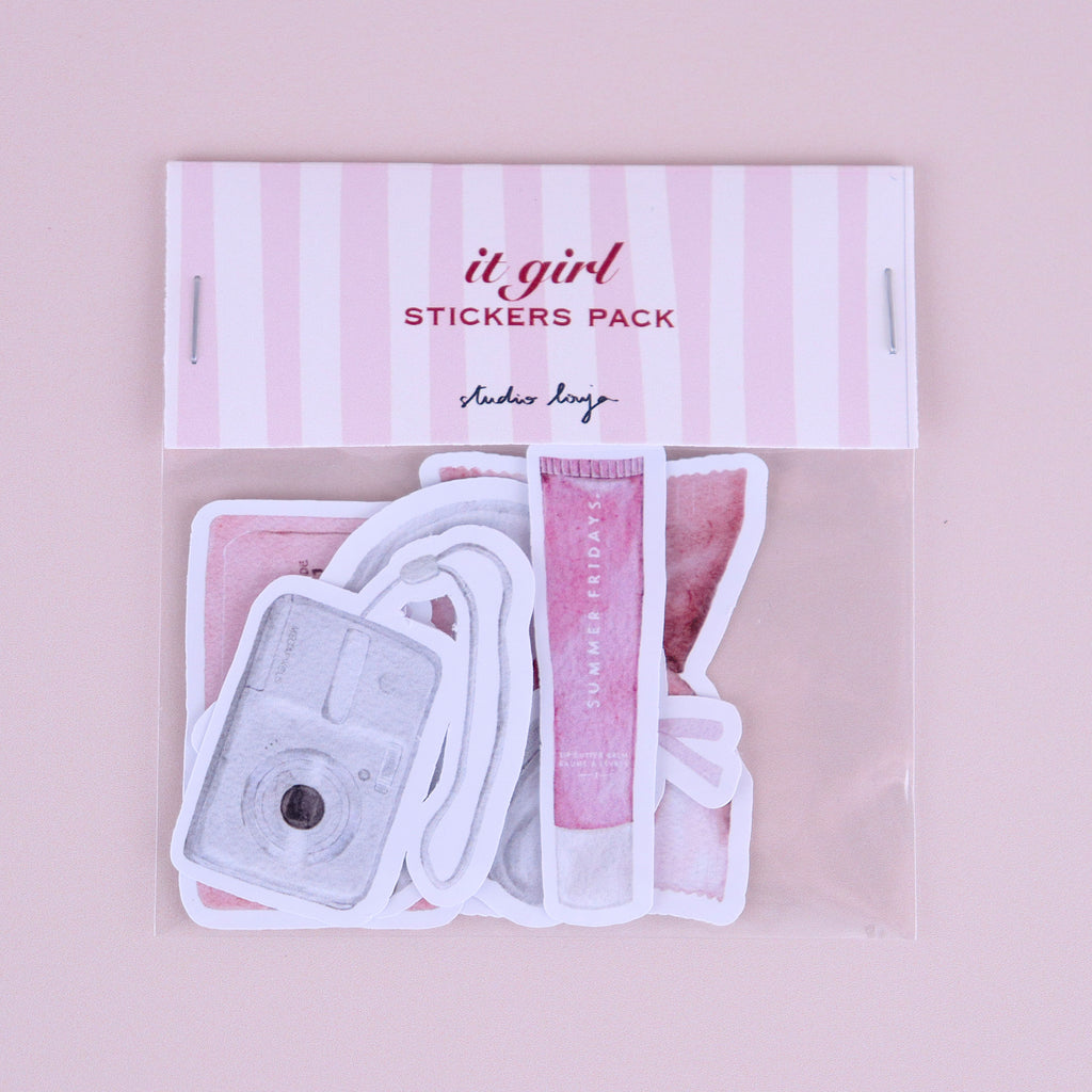 Stickers pack - It Girl 🍒 Studio Louja
