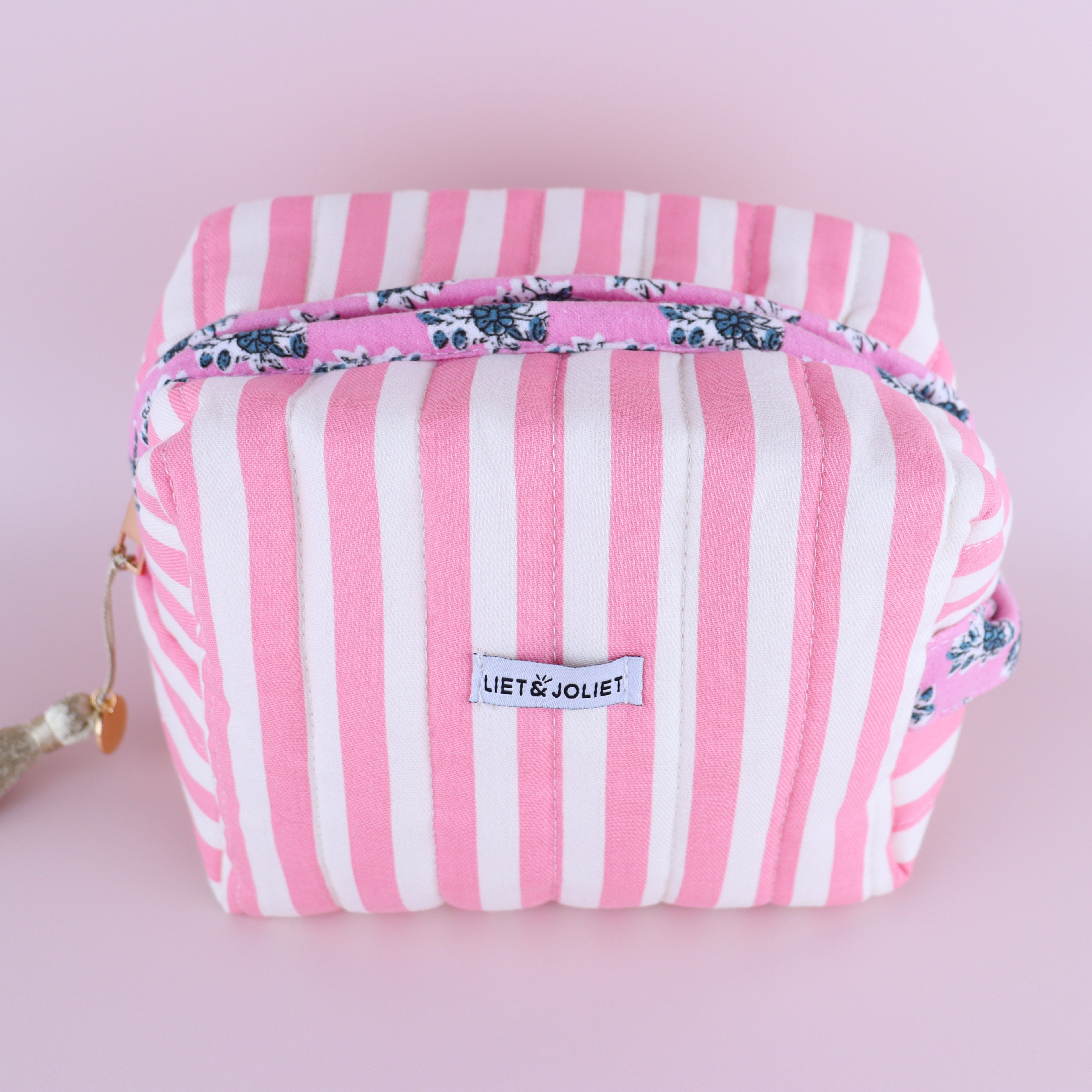 Trousse à maquillage rayée 💄 Wild Zouzou