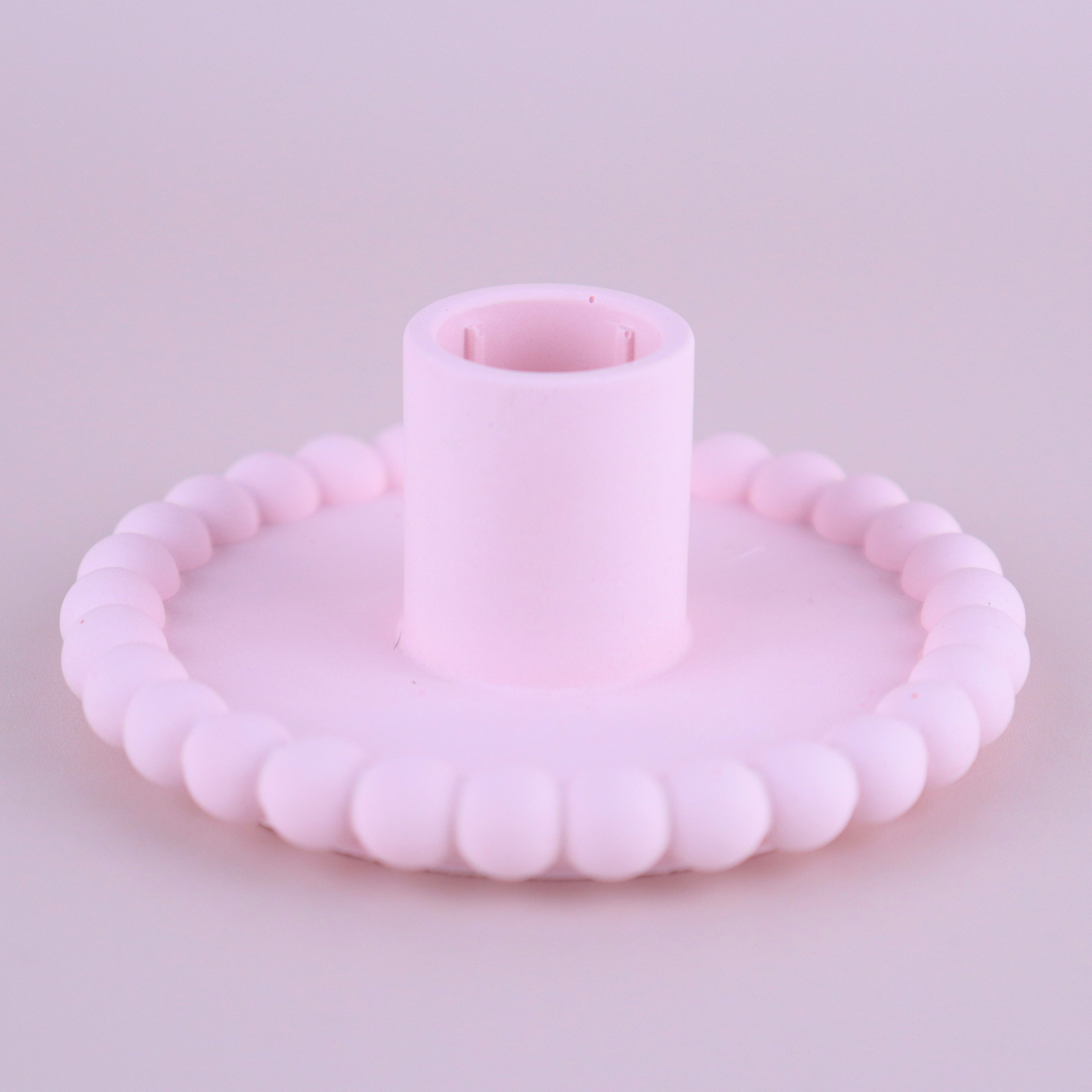 Bougeoir rose à bulles 🕯️ Wild Zouzou