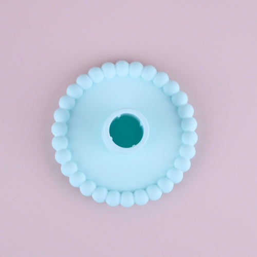 Bougeoir vert d'eau à bulles 🕯️ Wild Zouzou