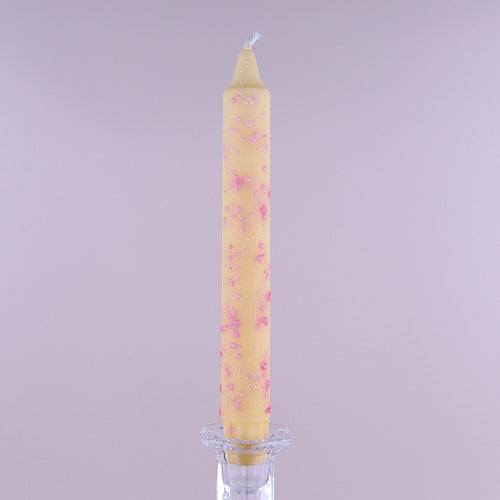 Bougie confettis jaune🕯️ Wild Zouzou