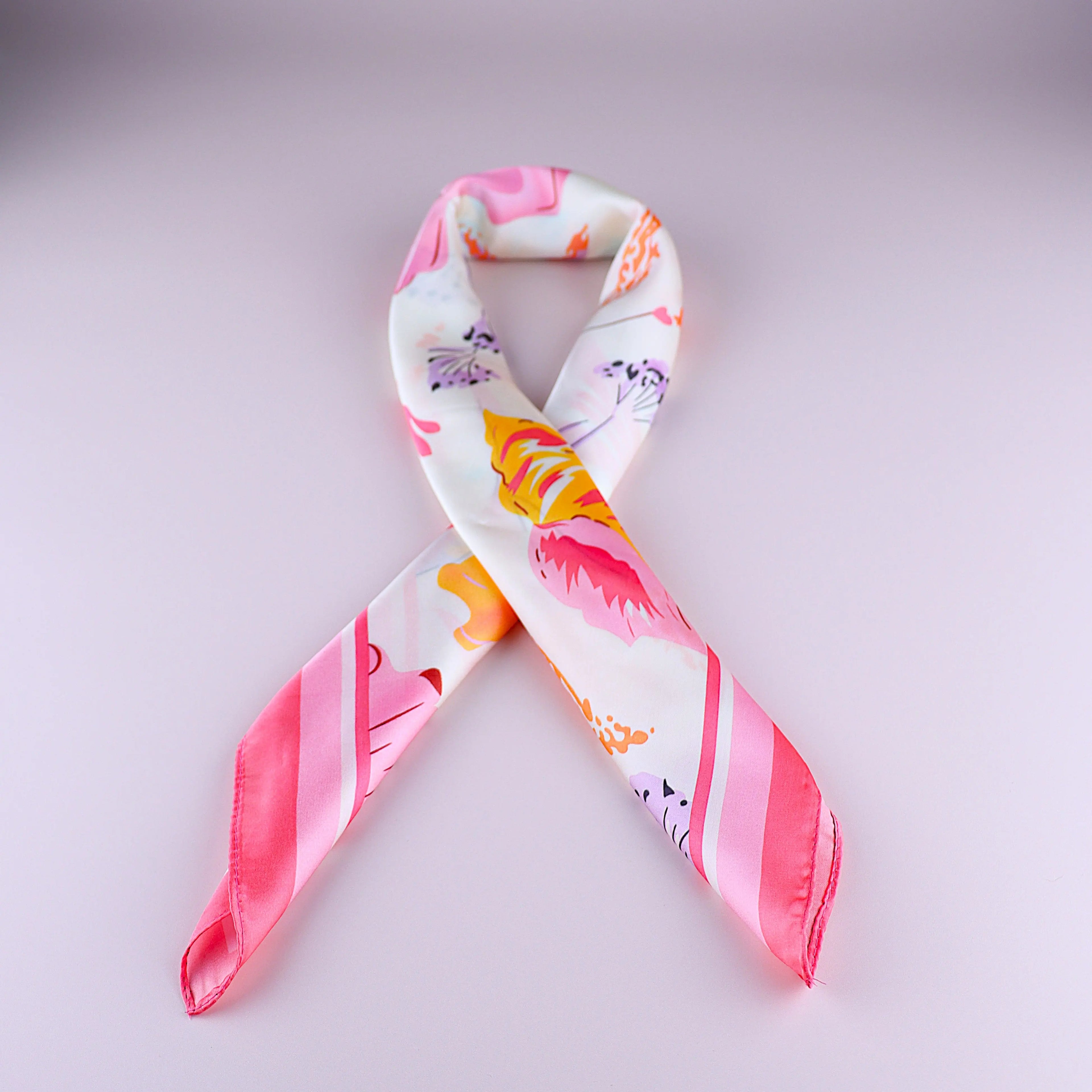 Foulard Coquillage en satin 🐚 Wild Zouzou