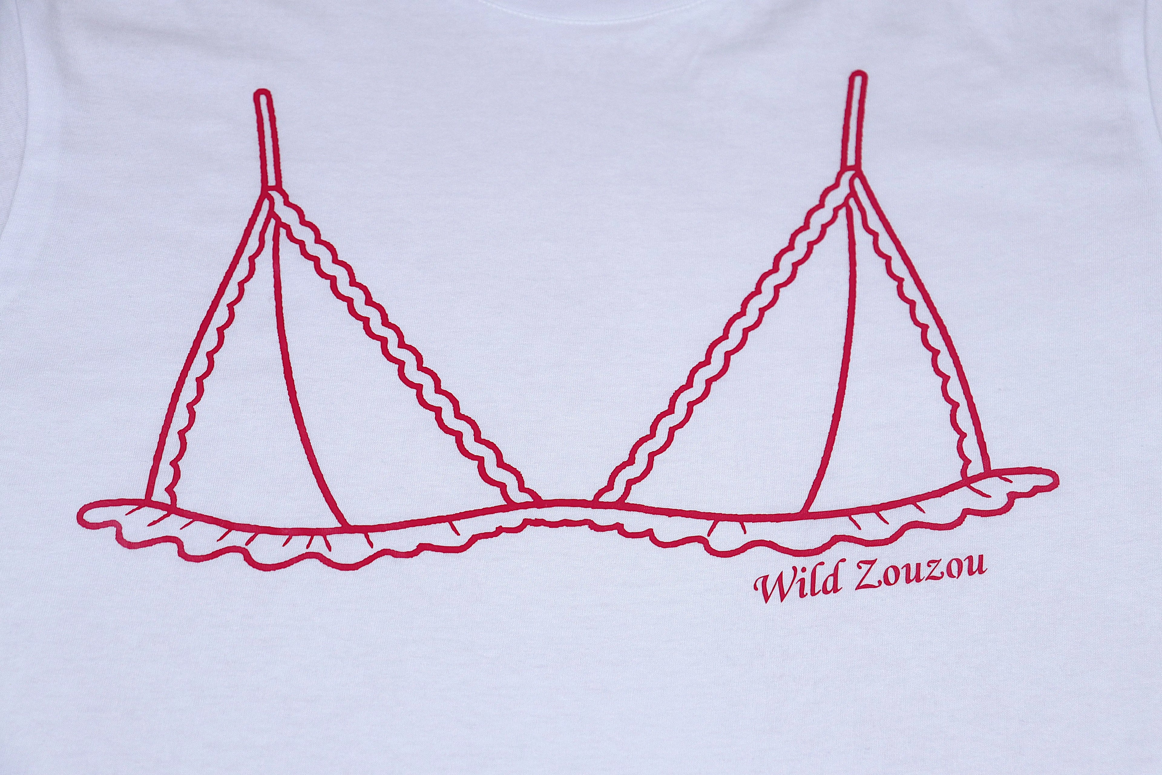 T-shirt girly décontracté 👙 Wild Zouzou