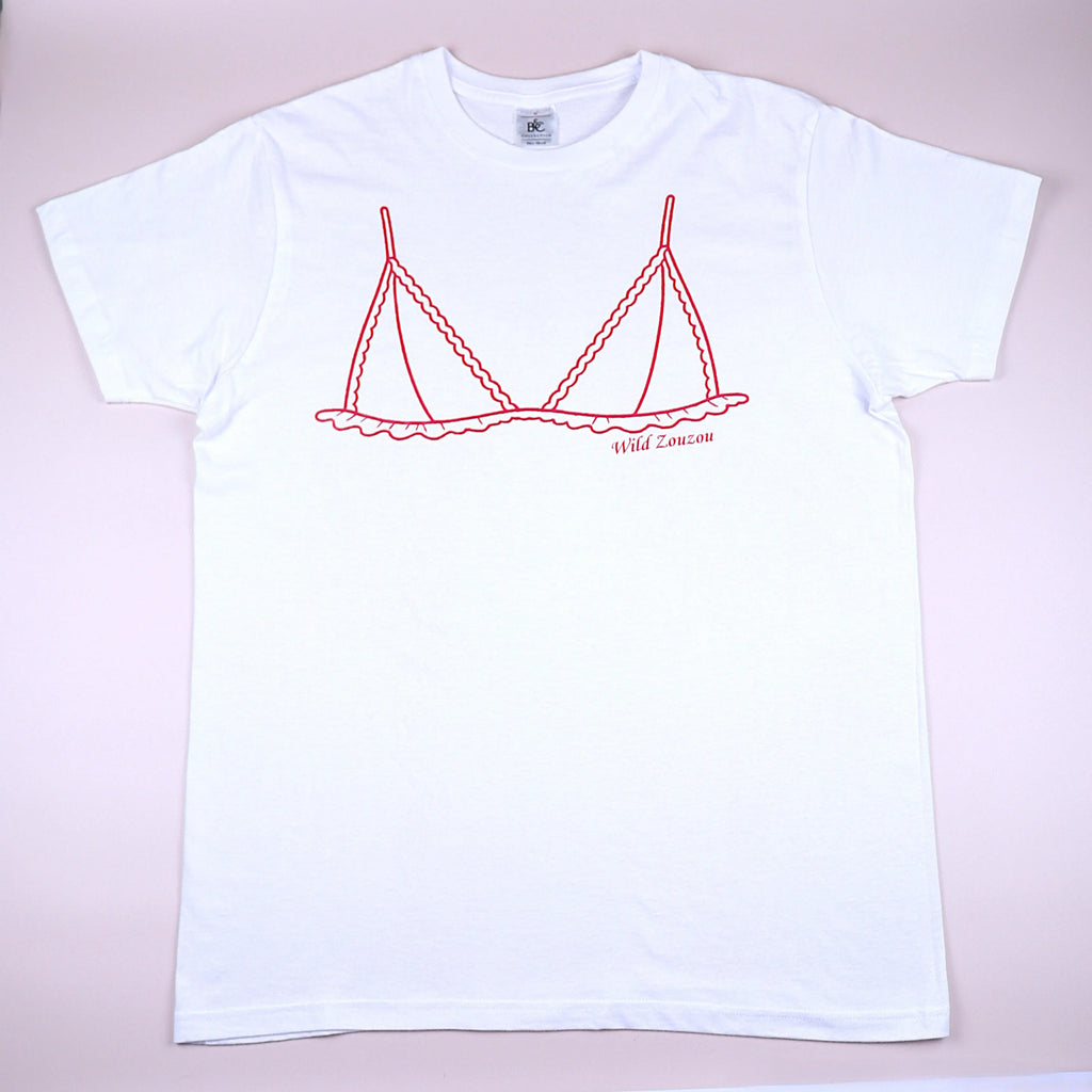 T-shirt girly décontracté 👙 Wild Zouzou
