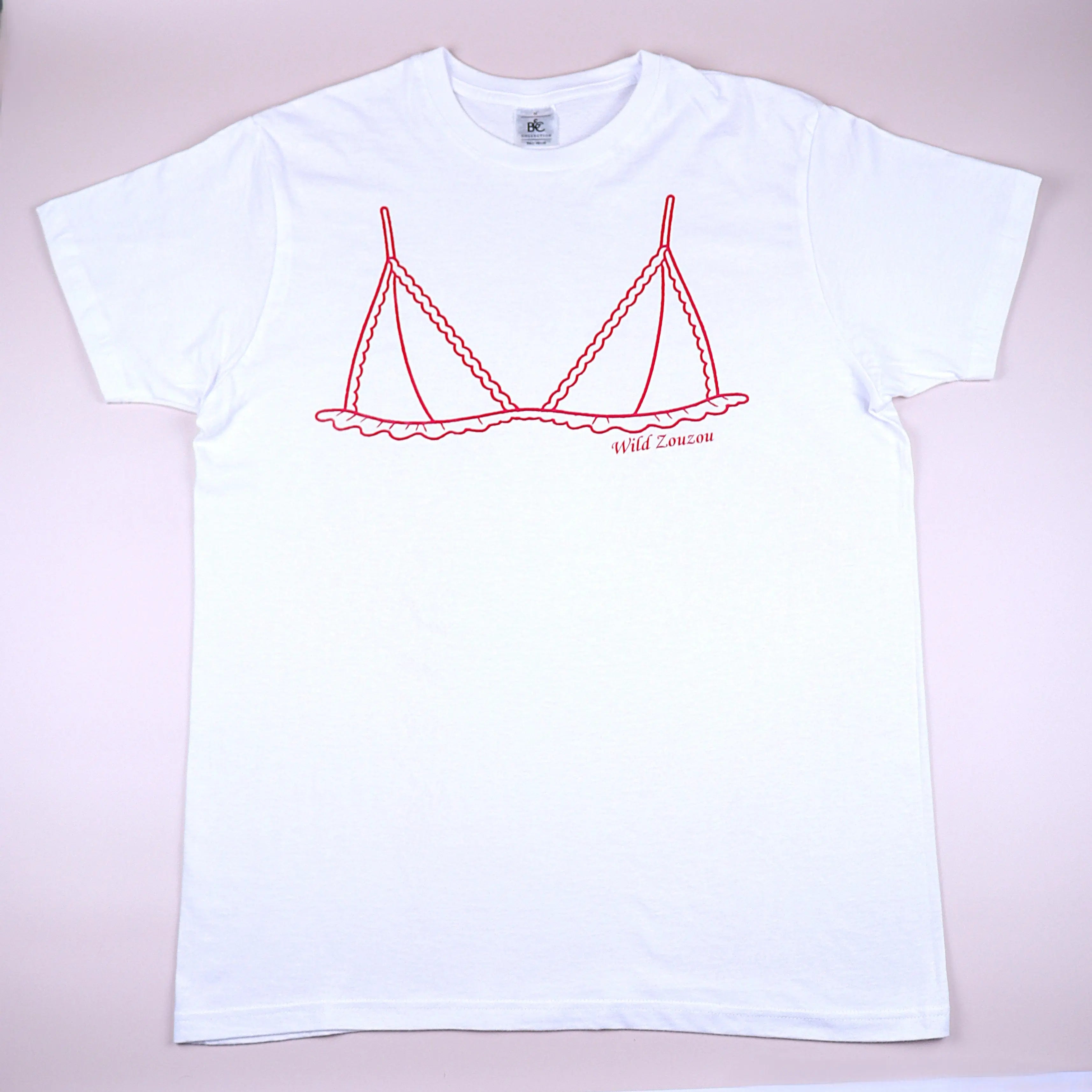 T-shirt girly décontracté 👙 Wild Zouzou