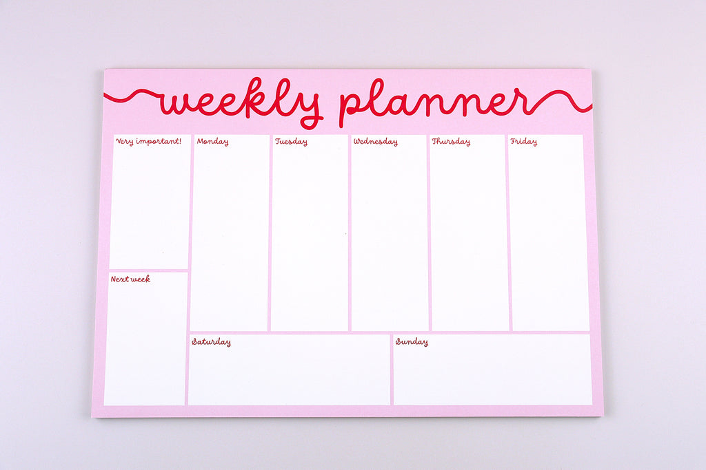 Semainier girly 📆 Studio mirabella