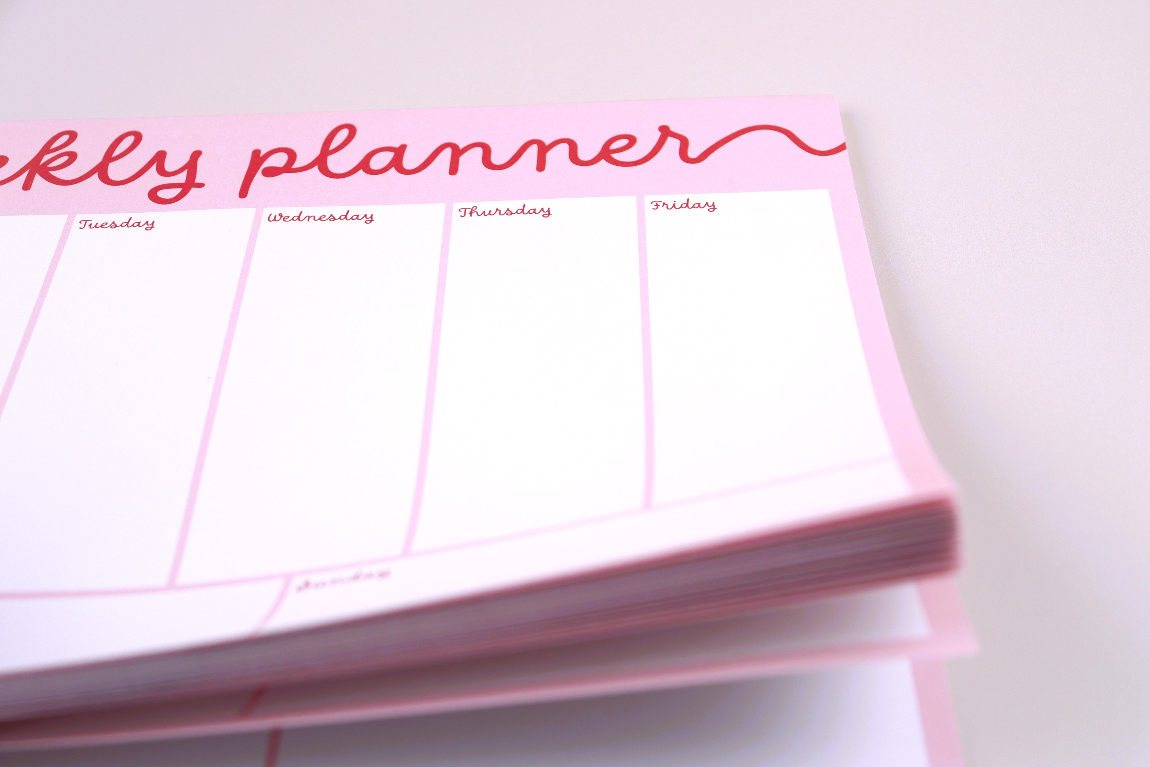 Semainier girly 📆 Studio mirabella