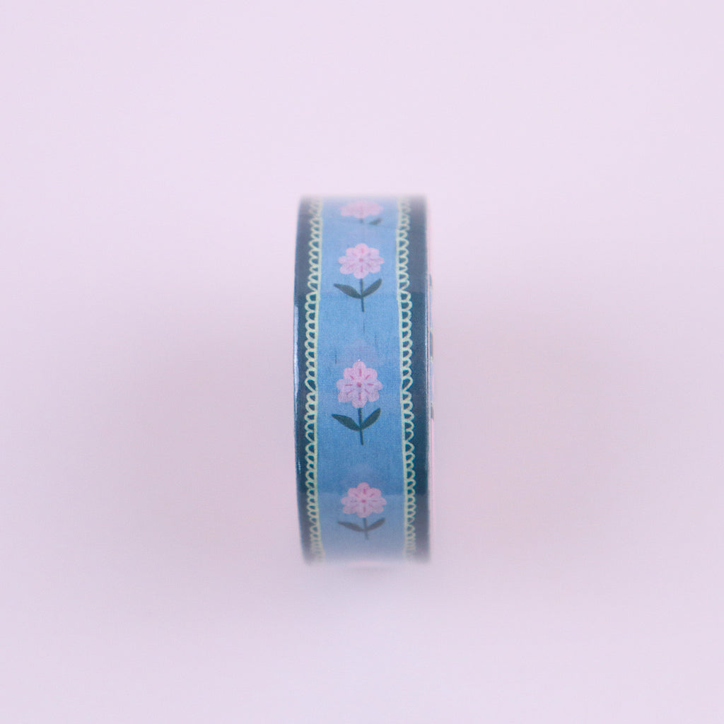Washi tape Nany Craft Shop, motif fleurs 📒 Nany Craft Shop