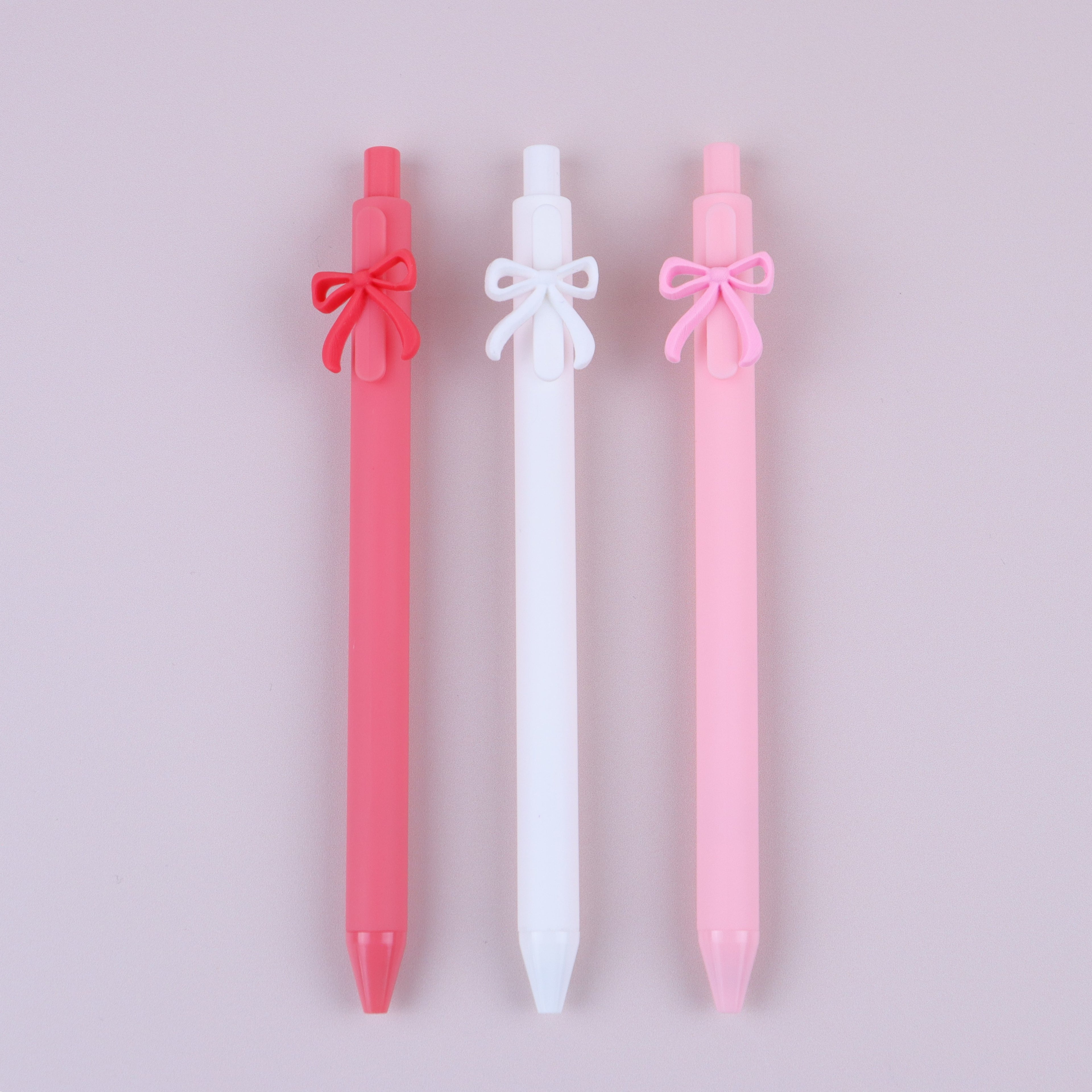 Lot de 3 stylos bille détail nœud  🎀 Wild Zouzou