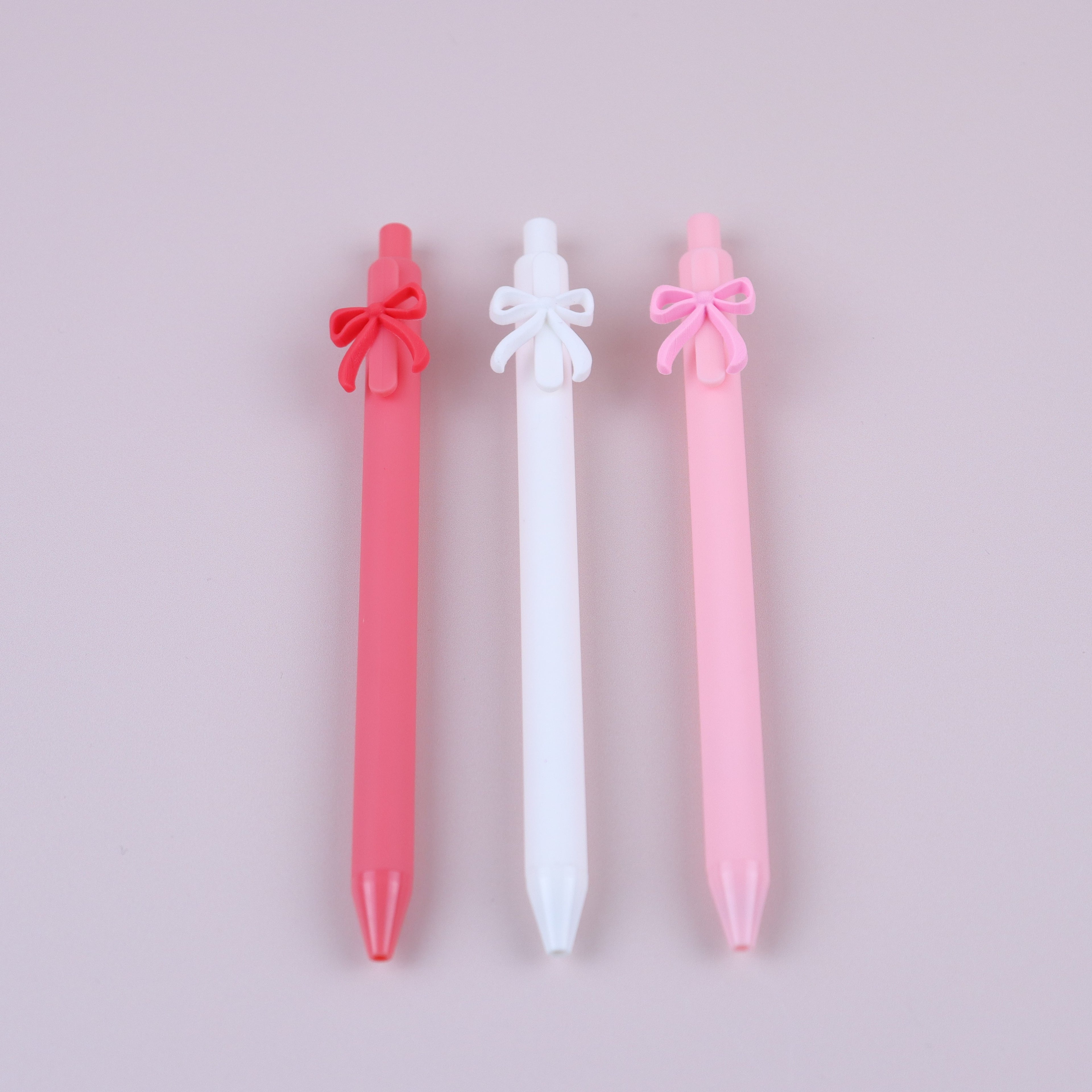 Lot de 3 stylos bille détail nœud  🎀 Wild Zouzou