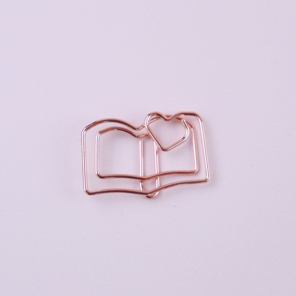 Lot de 10 trombones en forme de livre 📖 Wild Zouzou