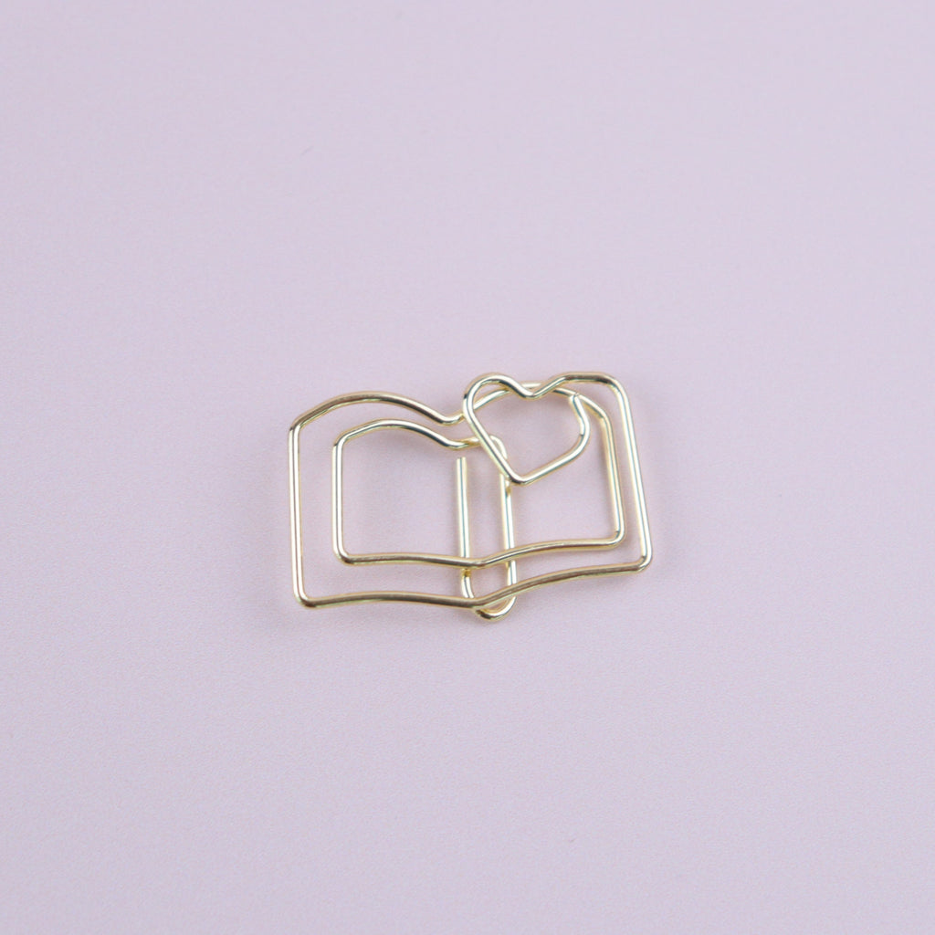 Lot de 10 trombones en forme de livre 📖 Wild Zouzou