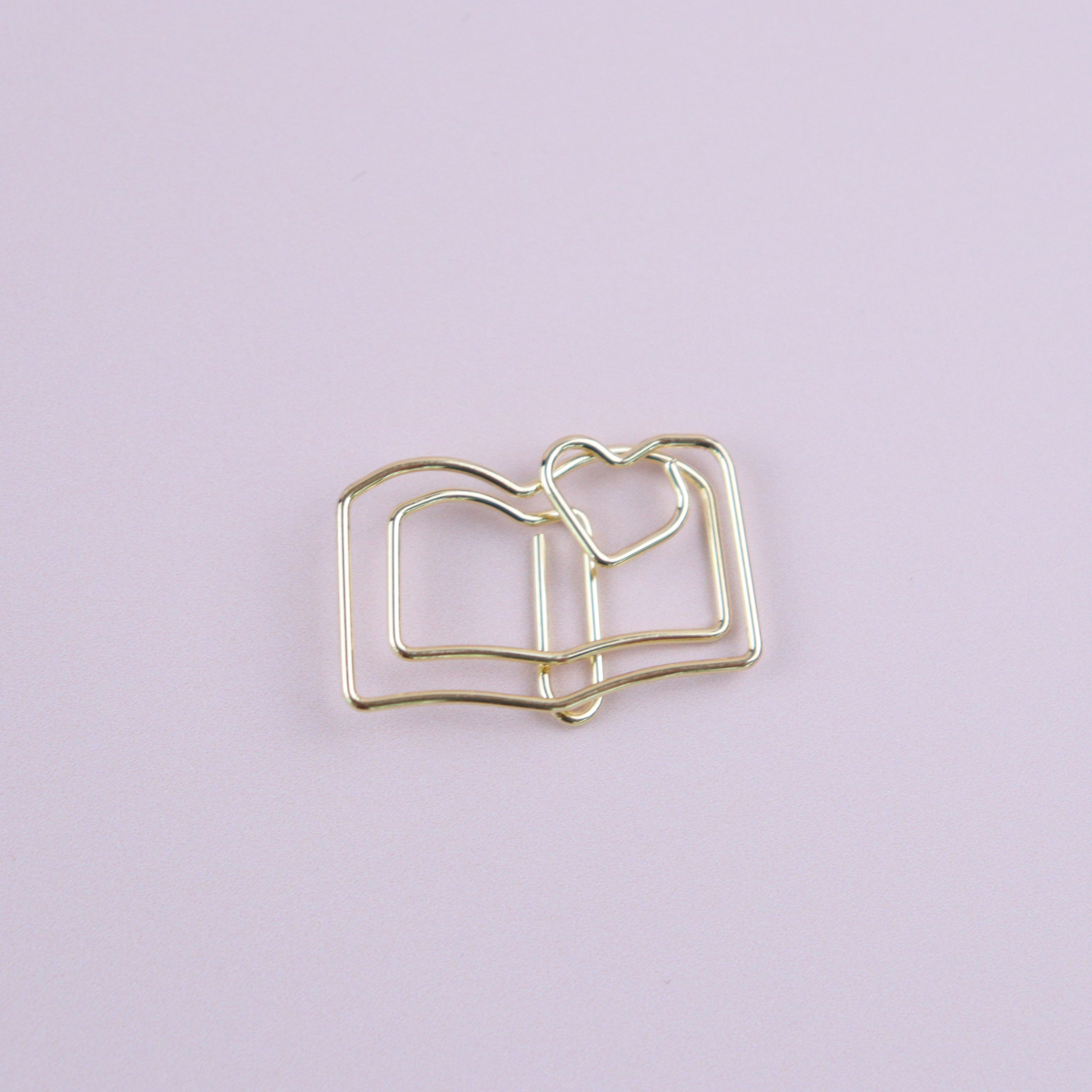 Lot de 10 trombones en forme de livre 📖 Wild Zouzou