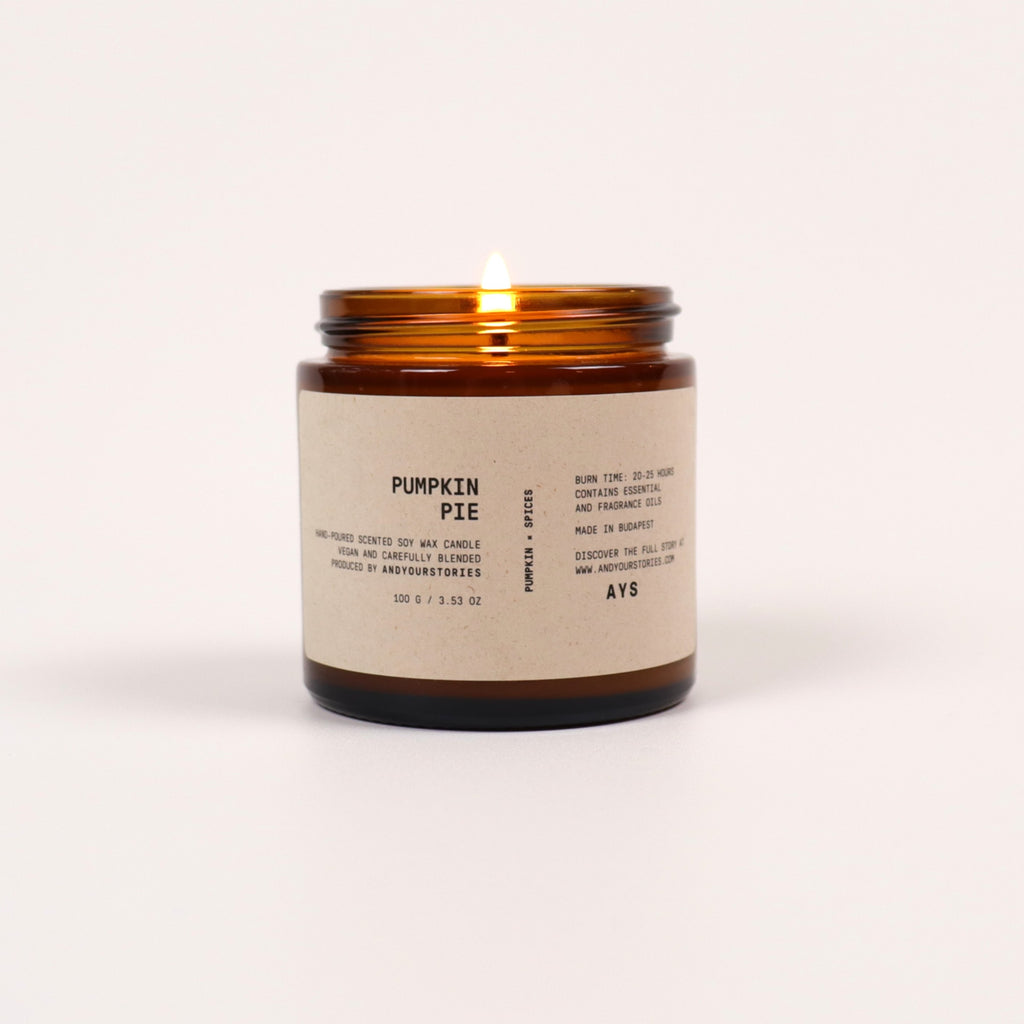 Bougie senteur Pumpkin pie - And your stories 🕯️ And your stories