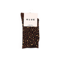 Chaussettes léopard marron glitter - Klue 🧦 Klue