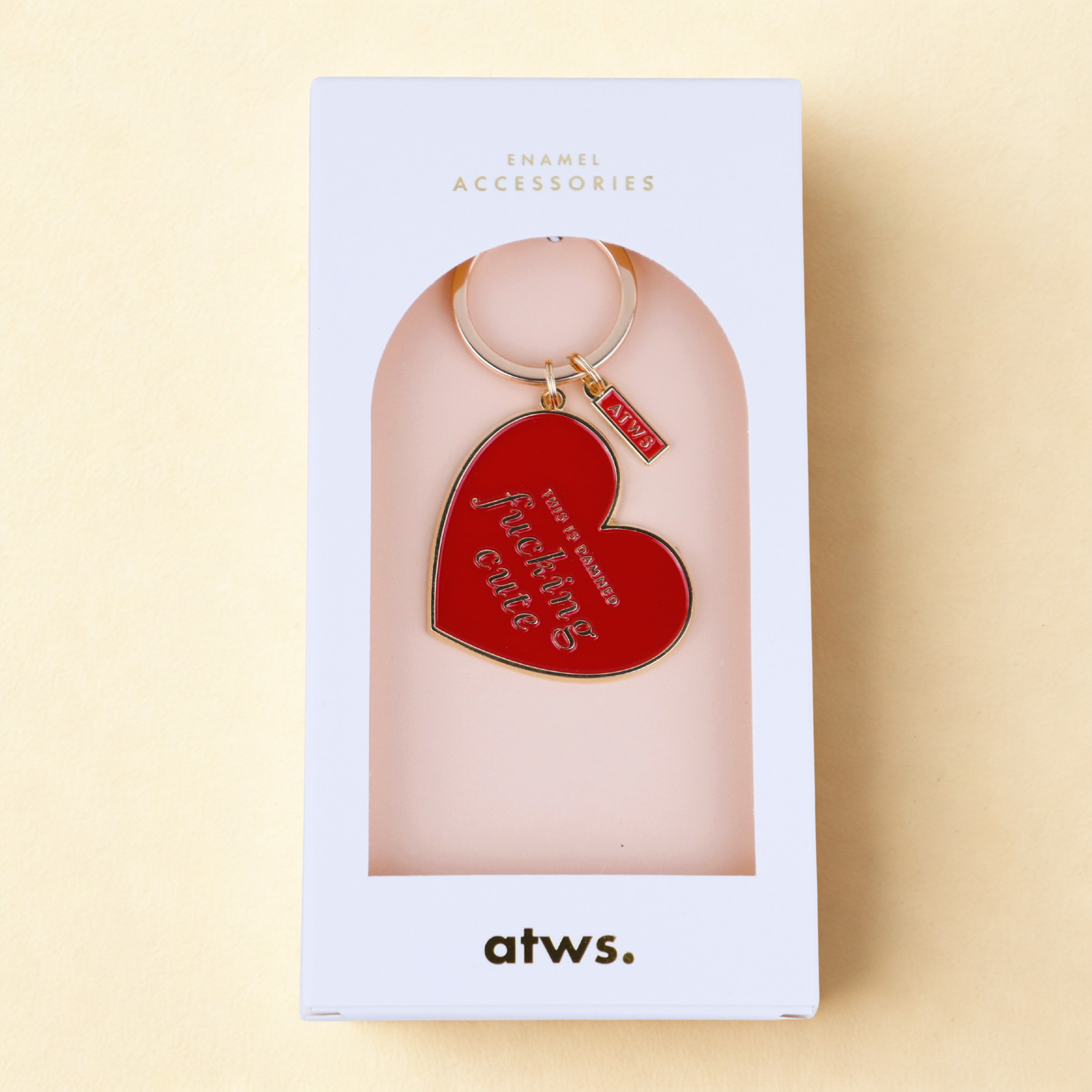 Porte clés "Fucking cute" ❤️ Wild Zouzou
