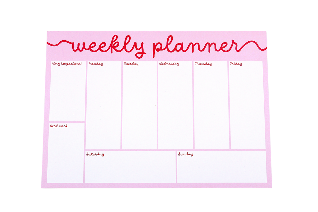 Semainier girly 📆 Studio mirabella