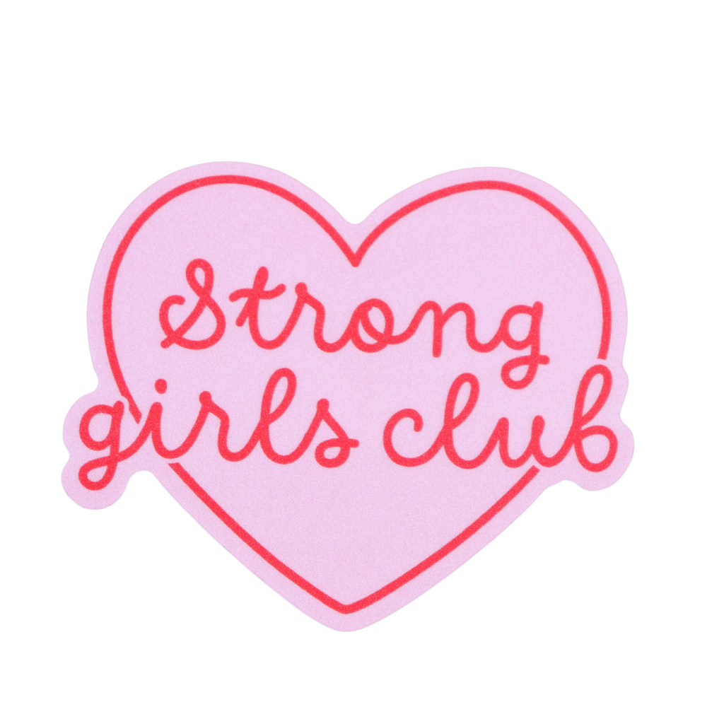 Sticker Strong girls club 💗 Studio mirabella