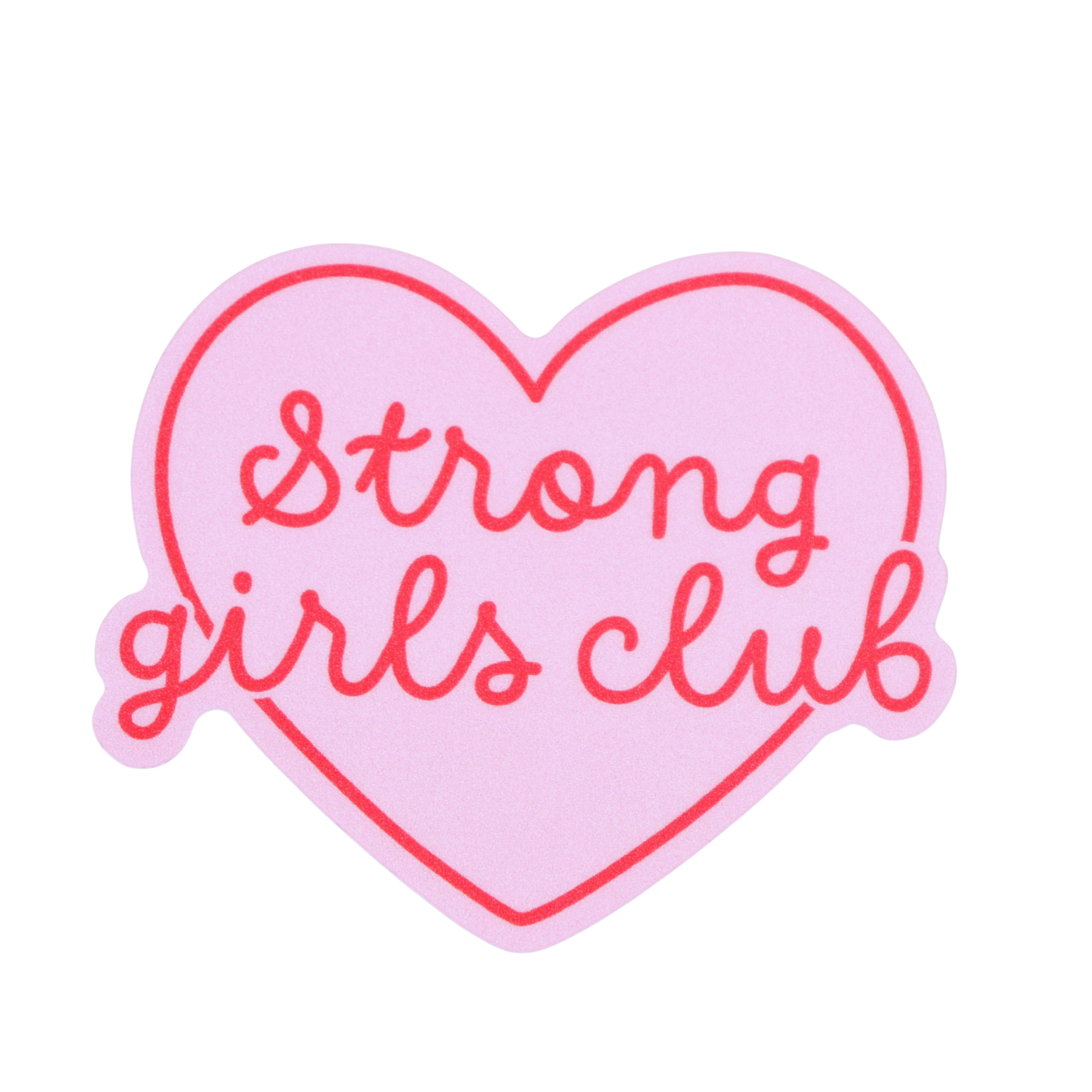 Sticker Strong girls club 💗 Studio mirabella