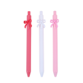 Lot de 3 stylos bille détail nœud  🎀 Wild Zouzou